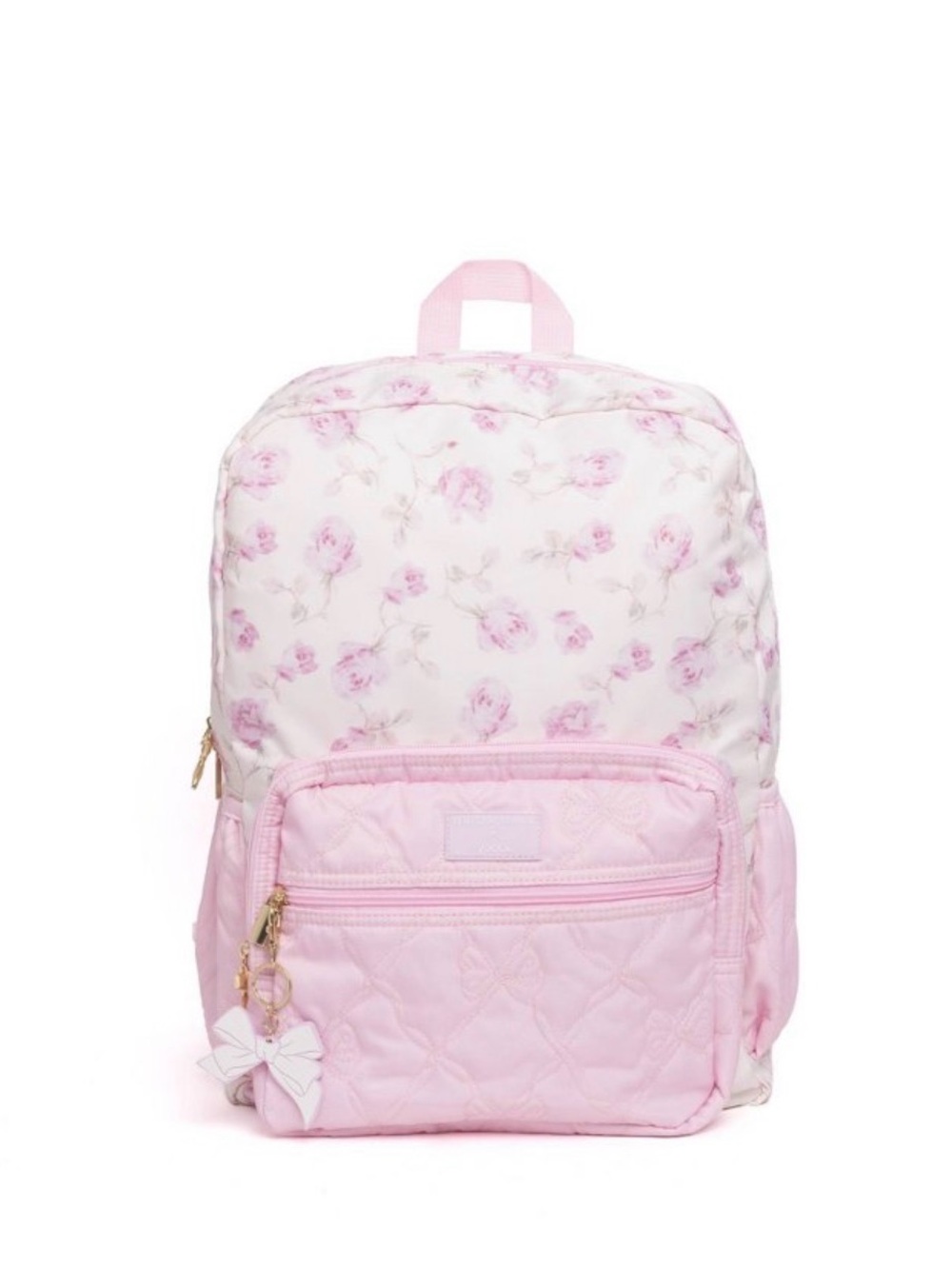NWT LoveShackFancy x Target Yoobi Ribbon Rosa Backpack Sterling Dusk